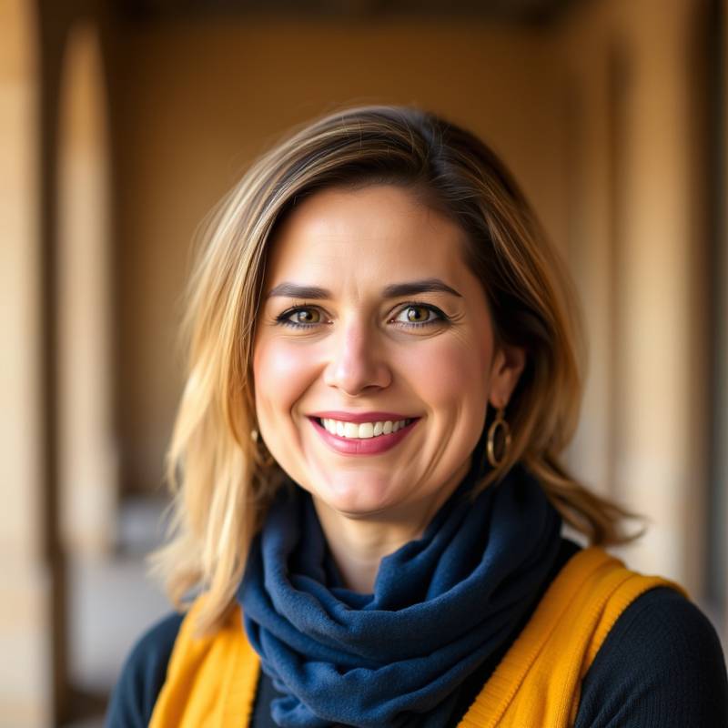 Retrato de Elena Ramírez, fundadora y directora de Rutas Ibéricas.